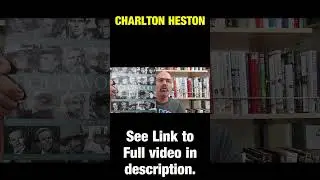 Sharing My Signed Book Collection Episode 6 Short Charlton Heston