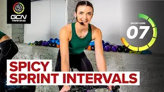 Sprint To The Music | 25 Minute HIIT Cycling Workout