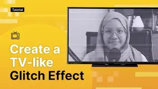 The Easiest Way to Create a Glitch Effect Without Plugins | After Effects Tutorials