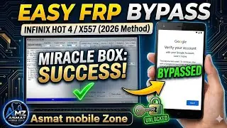 EASY WAY TO BYPASS INFINIX HOT 4/X557 FRP| Infinix HOT4 X557 Reset FRP BY Miracle