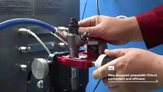 Common rail injector test bench with Pneumatic fixture HCR318C