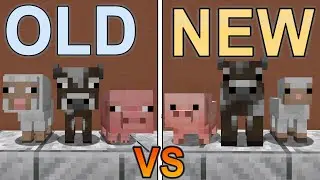 Minecraft Baby Mobs 2026 – New vs Old Comparison (All Baby Variants)