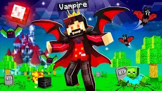 Morphing into a VAMPIRE in Minecraft!