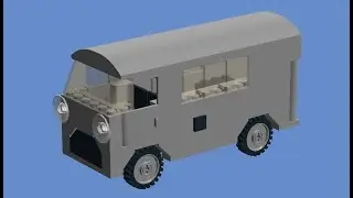 Как собрать УАЗ-452 Буханка из LEGO
