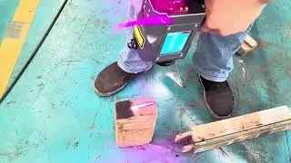 Чистка кирпича лазерным станком LPS Clean | www.raymark.ru