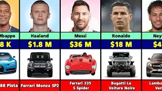 Most EXPENSIVE Car Of Famous Football Players.
