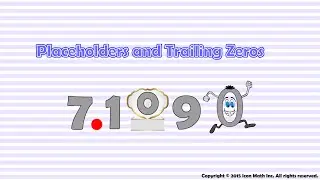 Placeholders and Trailing Zeros