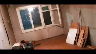 купил убитую квартиру. бюджетный ремонт