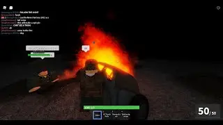 Hiding From Shrek in a Bunker (Roblox D-Day)