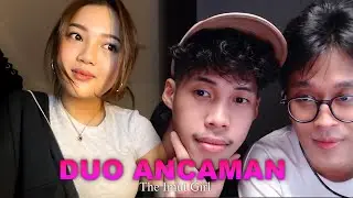 wanita seimut ini bertemu dengan dua macan akar
