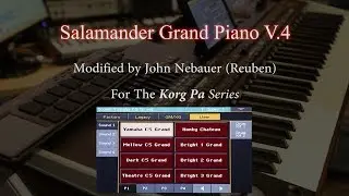 Free Salamander Pianos Yamaha C5 & Dark C5 Grand V.4 (Korg Pa4x)