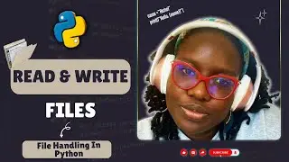 Read & Write Files in Python | Simple File Handling Explained for Beginners