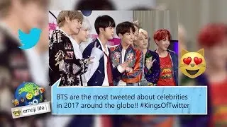 BTS are the most tweeted about celebrities around the globe