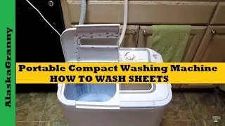 Portable Washing Machine How To Wash Sheets- Laundry Solutions Tips Tricks Hacks