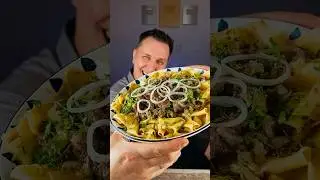БИЧБАРМАК ИЗ ТУШЁНКИ🔥Рецепт в описании! 