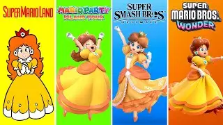 Evolution of Princess Daisy in Super Mario Series (1989-2025)
