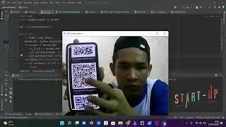 QR Code & Barcode Scanner - OpenCV Python (Start-UP Movie)