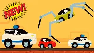 МУЛЬТИКИ про МАШИНКИ для ДЕТЕЙ - Приключения КРАСНОЙ ГОНОЧНОЙ МАШИНКИ - Все серии