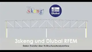 Statik mit 3skeng für SketchUp und Dlubal RFEM