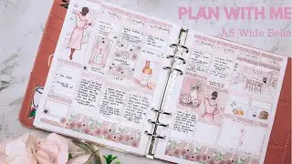 Plan with Me (Plan as I Go) - A5 Wide Bella by Mumsy & Bub feat. Grey Wolf Prints