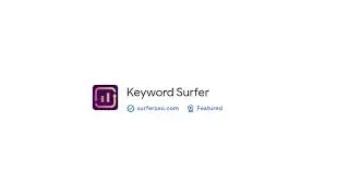 Keyword surfer Free SEO Chrome Extension | SEO Quick Tutorial