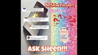 MUTILATED PASSPORT|REQUIREMENTS #passport#philippinepassport #philippines #thingstodo #requirements