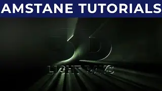 3D Light Rays technique - fast preview and render - NO PLUGIN -  After Effects Tutorial