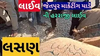 લસણ ની હારરાજી લાઈવ જેતપુર માર્કેટીંગ યાર્ડ તા 20.12.2022 વાર મંગળવાર વીડિયો જોઈ શેર કરો જેથી બધાને