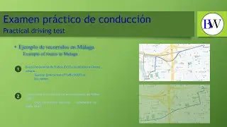 Examen práctico de conducción, Málaga: Recorrido DGT con destino al Centro Urbano.