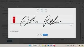 How to Sign a PDF With Acrobat