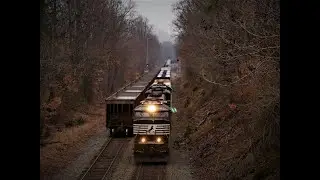 Railfanning Virginia -  March 2019 - HD