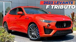 2023 Maserati Levante F Tributo Special Edition In Orange Devil Racing Livery