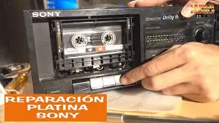 Doble Pletina Sony 1995 TC-W365 - Cambio de correas