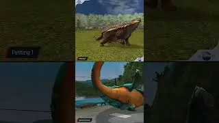 BOREALOPELTA ALL ANIMATION | Jurassic World The Game