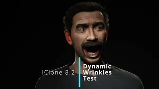 iClone 8.2 Dynamic Wrinkle test drive