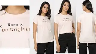 Ajio T.shirt Review|Dnmx Tshirt For Women#summer #review #fashion #ajio #mohinifashionz