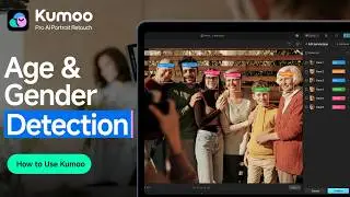 Edit Smarter: Auto Age & Gender Detection before retouching  | Kumoo Tutorial