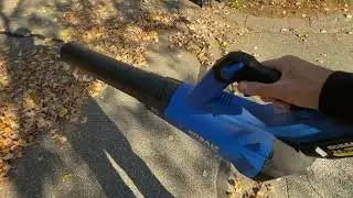 Kobalt 24-Volt Lithium lon Leaf Blower Review