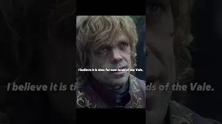 Tyrion convinces Shagga to spare his life and ally against House Arryn. 