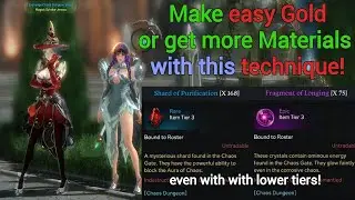 How to make tons of gold via Chaos Dungeon Shards in Lost Ark!
