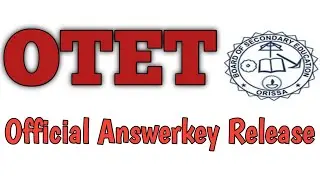 OTET 2021 OFFICIAL ANSWERKEY RELEASE