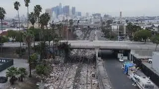 Как в Лос-Анджелесе грабят почтовые поезда ч.3