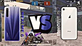 iPhone 8 vs Realme 6 Pubg TDM | Iphone 8 pubg test | Pubg mobile