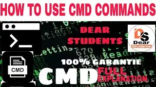 HOW TO USE CMD COMMANDS || कोई आपको नहीं बताता  लेकिन मैं आपको बताऊंगा || 🖥️CMD