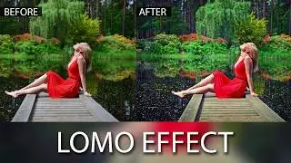 Lomo Effect Photoshop cs6
