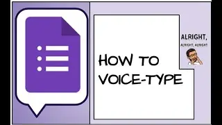 How to voice-type in a Google form