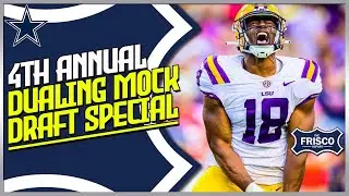 Dallas Cowboys Mock Draft Special | Dueling Cowboys Mock Drafts