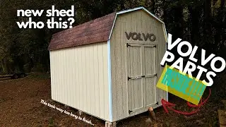 My New Volvo Parts Storage