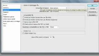 corso base di photoshop  -  personalizzare preferenze 1