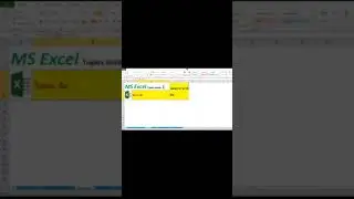 Save As Shortcut key in Excel I Save As Shortcut key in MS Excel I Shortcut for Excel I Excel tips